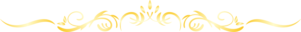 Ornament Gold Line